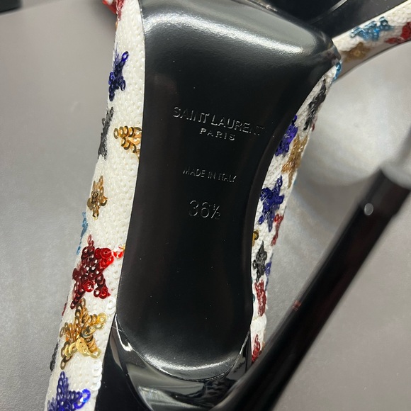 Saint Laurent Heels - Palace Star Sequined - Picture 5 of 8